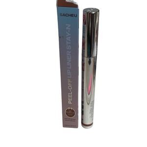Sacheu Lip Liner STAY‑N Peel‑Off Lip Liner Stain in p-INKED 03 0.12 oz NIB